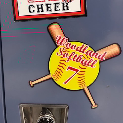 Magnetic Car Signs/Magnetic Locker Signs