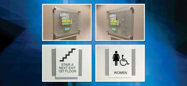 Regulatory and ADA Compliant Signs