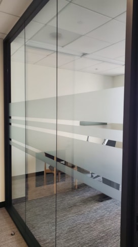 Striped Frosted Privacy