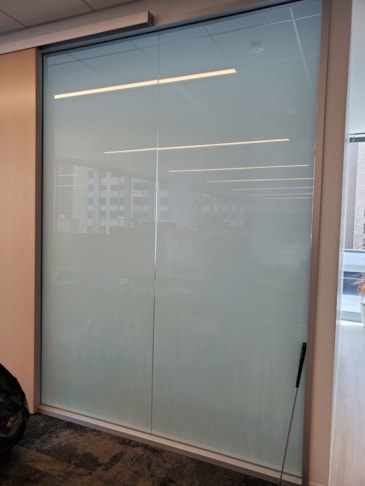 Wellness/Mothers Room White Privacy Window Film