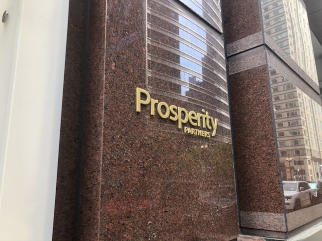 Exterior Gold Aluminum Lettering