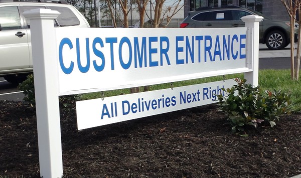 Custom built sign for local Subaru dealer in Colonial Heights, VA