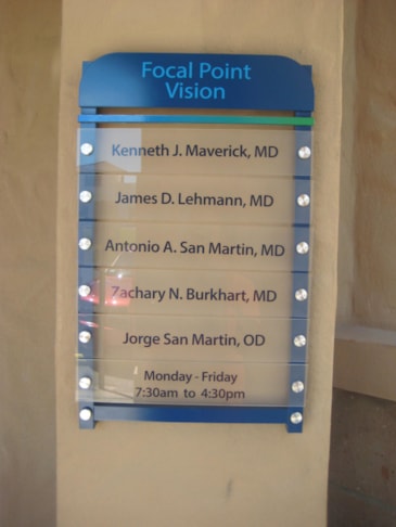 Directory and Wayfinding Signage