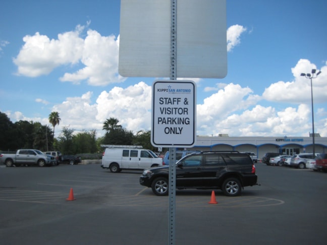 Parking Lot Signs
