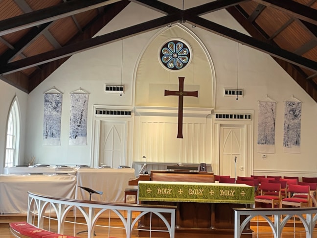 Hanging Church Banners