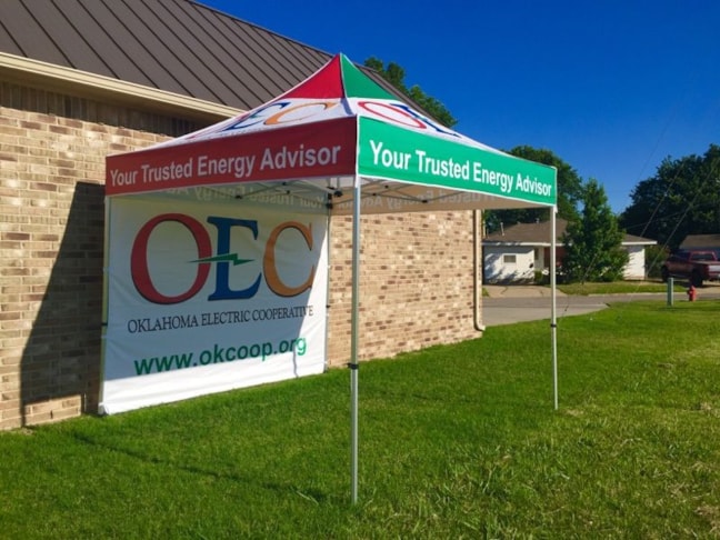  Custom 10x10 Full Dye Sub Tent with Wall