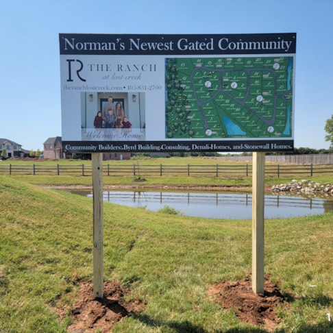 Post & Panel Signs | Property Management