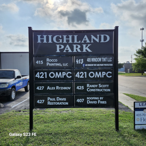 Post & Panel Signs | Property Management