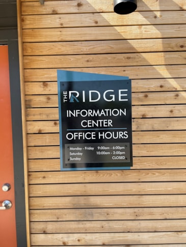 Directory and Wayfinding Signage