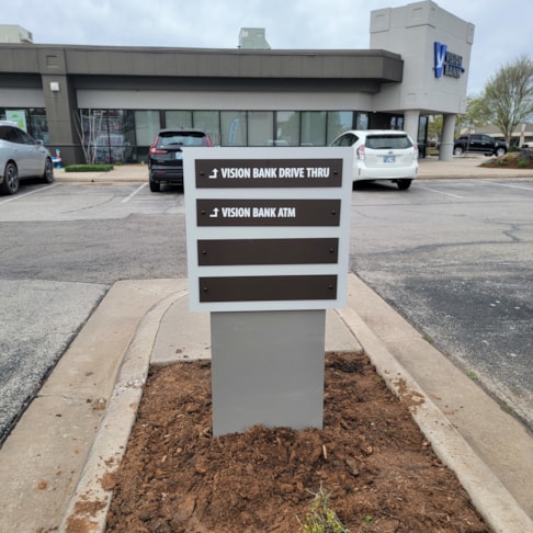 Directory and Wayfinding Signage | Bank Signs & Credit Union Signs