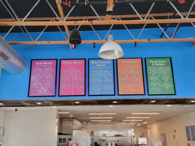 Menu Signs & Price List Signage